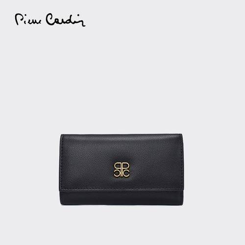 皮尔卡丹2021新款女式钱夹钥匙包多功能钱包百搭银钱包设计手拿包