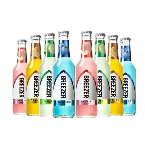 玉泉韵4瓶装冰锐鸡尾酒随机275ml*4瓶装调酒果酒蜜桃蓝莓 爱情公寓