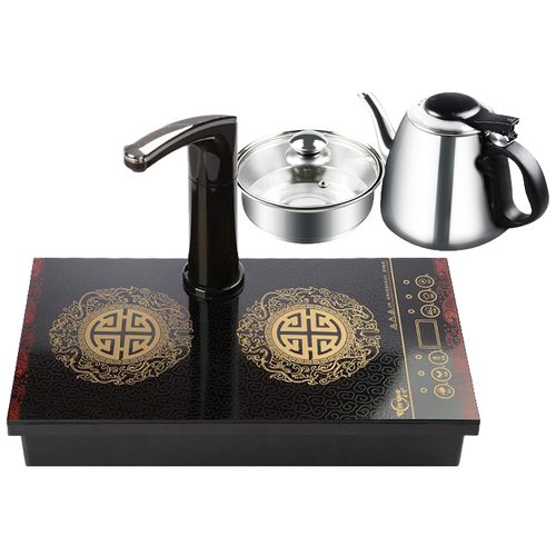 特诺星自动电茶炉 盈悦电茶炉电磁茶炉平板茶几电磁炉嵌入式茶桌平底