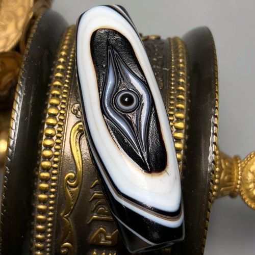 藏区回流老料高油包浆天然佛眼天珠项坠吊坠挂件民族风男女配饰