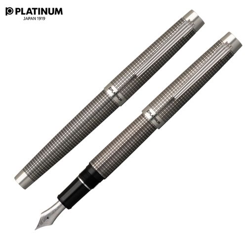 日本 platinum白金100周年纪念钢笔纯银14k金笔礼盒psc-100000 纯银