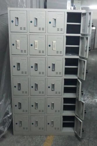9/12/15门带隔板更衣柜工厂员工双层鞋柜车间储物柜铁皮柜子带锁