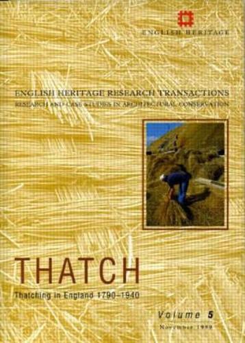 【预售】thatch: thatching in england 1790-1940
