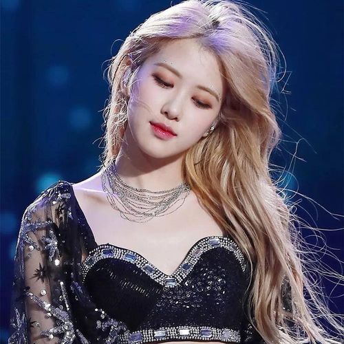 韩女团blackpink朴彩英rose同款亮片演出服吊带裙爵士舞套装性感