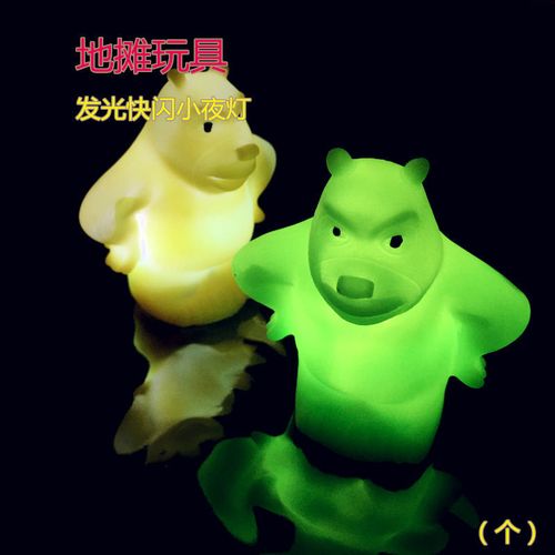 地摊发光玩具套圈圈七彩快闪小夜灯儿童礼品批发夜市广场热卖货源