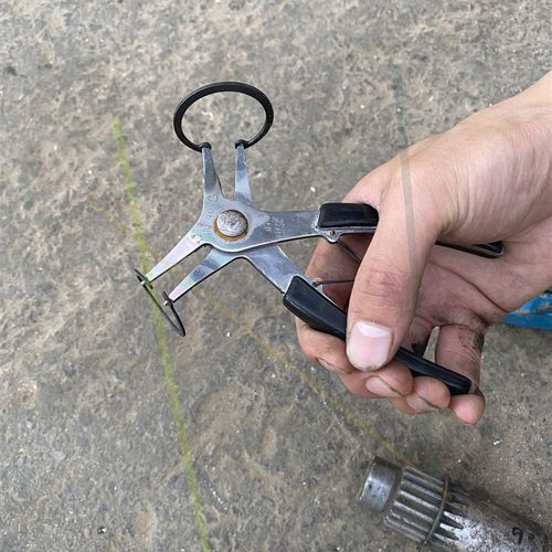 液弯多功a能卡簧钳子内外两用钳扩张钳外卡挡压头内卡钳卡王2