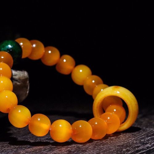 黄金甲手串 保真正宗天然圆珠男女手链佛珠文玩手串