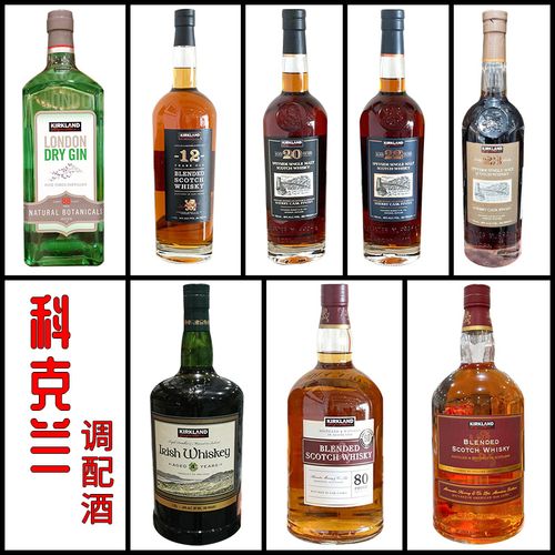 kirkland科克兰调配麦芽威士忌谷物威士忌洋酒金酒蒸馏酒进口酒