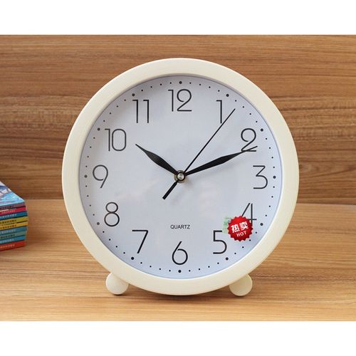 选美xuanmei卧室摆放的表简约台式钟表现代台钟创意座钟家用客厅静音