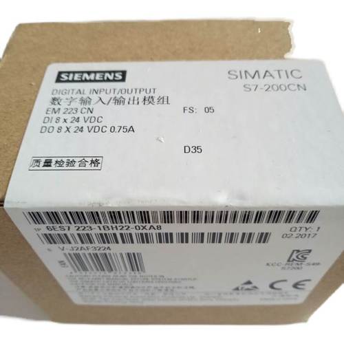 西门子em223模块6es7223-1bh22-0xa8/ox s7-200cn plc