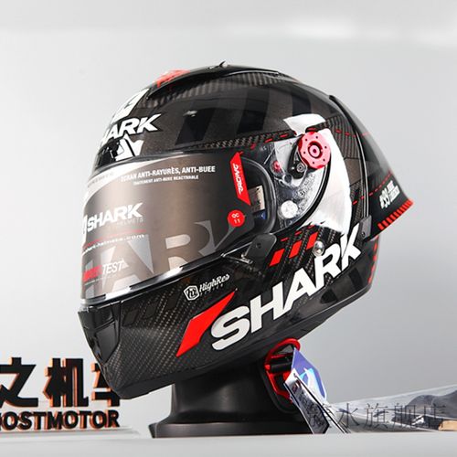 shark头盔洛伦佐 影之机车】鲨鱼shark race r大尾翼洛伦佐限量摩托车