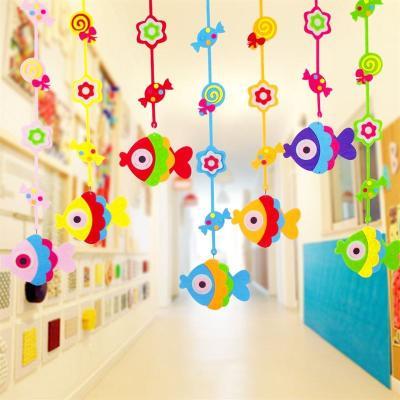 幼儿园吊饰挂饰走廊装饰吊饰空中挂饰幼儿园环创吊饰