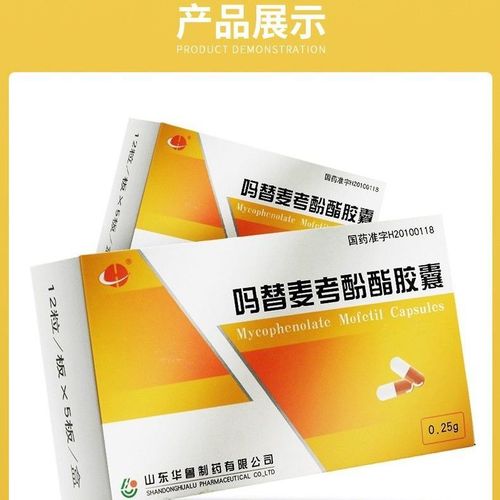 华鲁 吗替麦考酚酯胶囊 0.