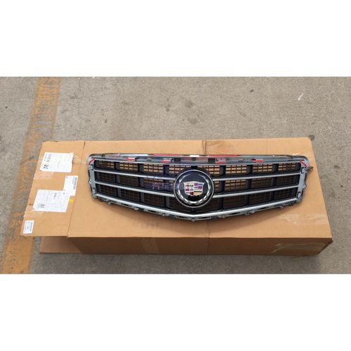 适用凯迪拉克ats原装前中网总成上格栅前散热进气格栅中网