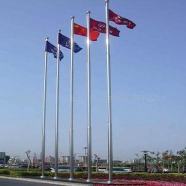 国旗旗杆不锈钢旗杆户外室外旗杆9米12米包底座配件 含预埋件