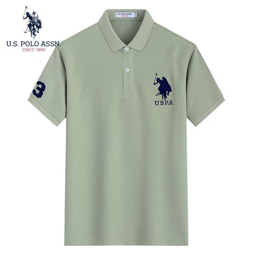 uspoloassn美国马球协会保罗2021夏季新款男士polo衫短袖潮牌保罗衫