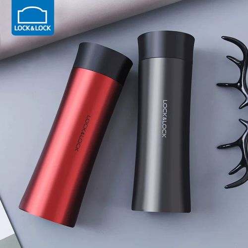 乐扣乐扣商务不锈钢保温杯男女士小清新送礼便携泡茶学生韩式水杯