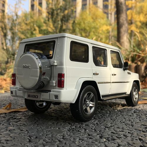 北汽原厂1:18北京吉普bj80b80民用版汽车模型越野车