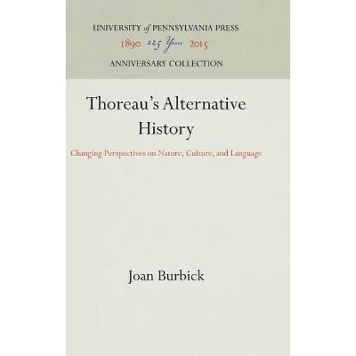 预订 thoreau"s alternative history : chan. [9780812280586]