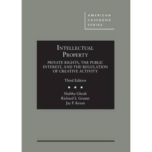 预订 intellectual property: private right. [9781634602679]