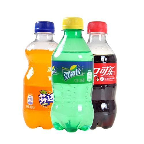 可口可乐系列组合300ml*12瓶可口可乐芬达雪碧零度可乐碳酸饮料