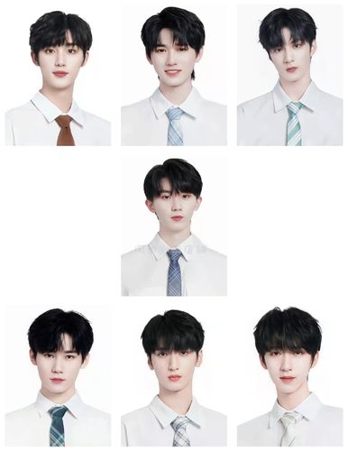 时代少年团tnt周边1寸证件照马嘉祺宋亚轩收藏白衬衫照片拍立得