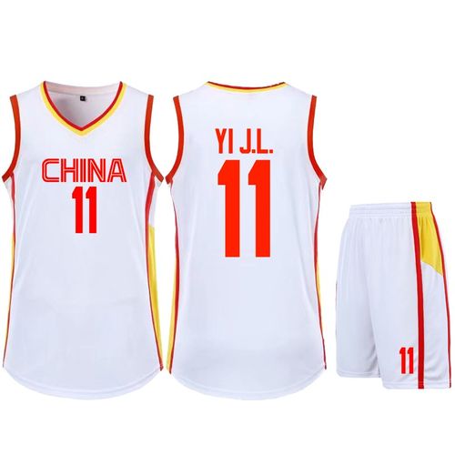 茂铃篮球服套装男2019男篮世界杯中国队球衣国家队服.