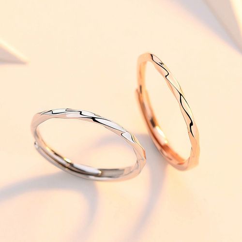 七度银饰莫比乌斯环戒指个性韩版指环新款纯银戒指女士925银戒指