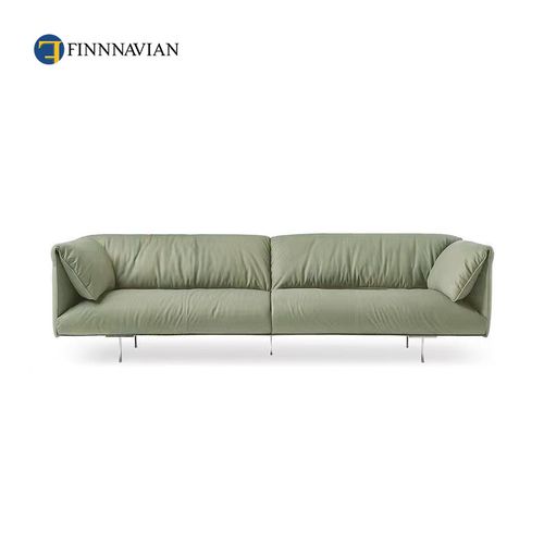 finnnavian 芬纳维亚 新品 essex沙发进口真皮 现代简约意式三人位