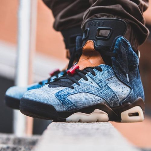 6  aj6男子篮球鞋飞人乔6运动鞋 ct5350-cv5489-401水洗牛仔丹宁 46