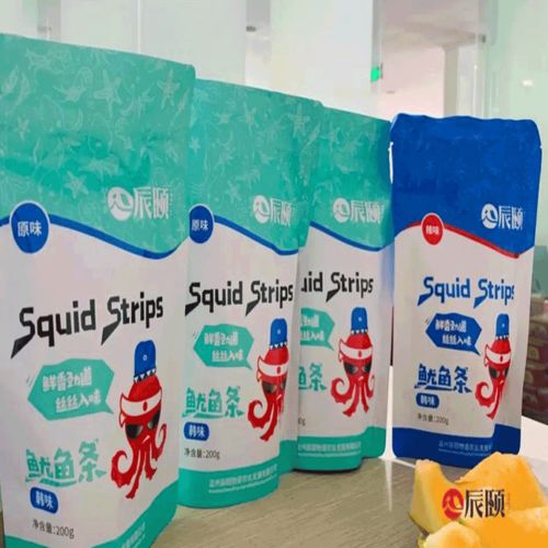 辰颐物语鱿鱼丝零食手撕辣条散装新鲜即食原味和辣味共400g包邮