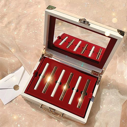 完美日记小细跟口红母亲节限定套装礼盒520皮箱情人节