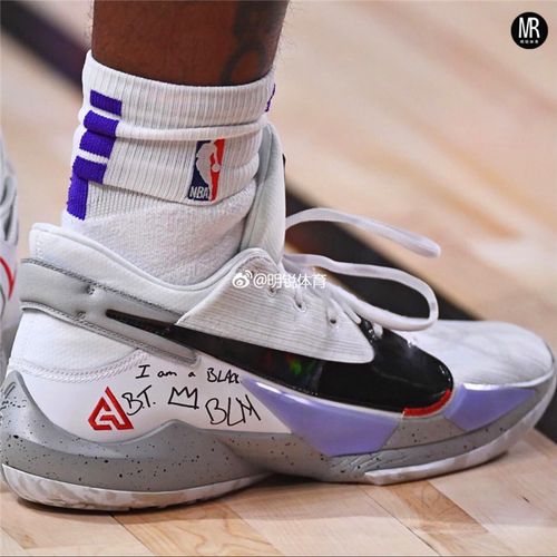 耐克/nike zoom freak 2 字母哥2代白水泥气垫轻便gs篮球鞋ck5825
