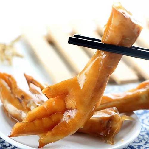 亿家馨泡鸭爪闽南风味粤式泡鸭爪卤鸭掌鸭爪香辣鸭爪鸭子飞泡椒