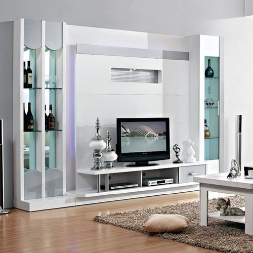 2简约k现代电视组合柜组装背景墙影视n墙客厅柜时尚整体电