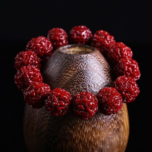 果怡六瓣20mm金刚菩提机刷包浆大金刚菩提子文玩佛珠手串念珠男 素珠