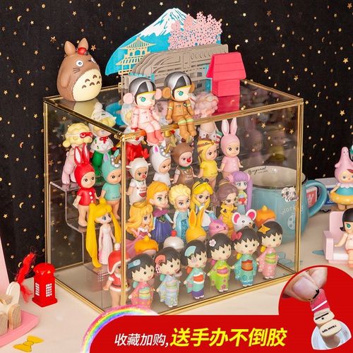 手办展示架挂墙亚力克展示盒寝室收纳盒盲盒公仔玩具