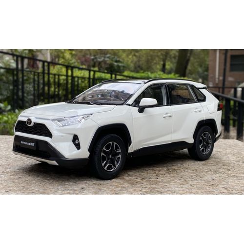 丰田荣放rav4车模 原厂1:18 适用于一汽全新rav4 荣放  汽车模型 世宜