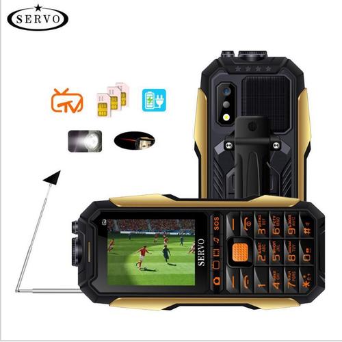 爆款servo x7三防老人手机军工电霸户外免费tv电视大电池超长待机