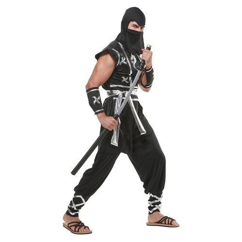 新款日本星斩龙忍者武士扮演服装万圣节派对酒吧主题活动个性服装