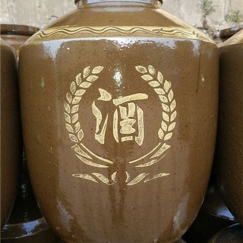 酒罐子酒坛子批发老式密封家用陶瓷存酒窖藏酿酒装酒土陶容器酒缸