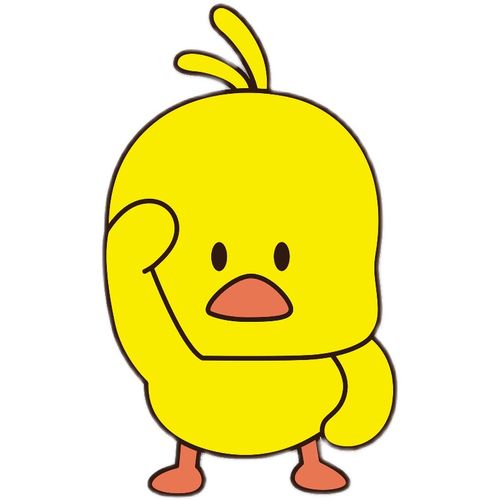 新画定制鸭d子卡通把我生的辣么可爱图案柯式热转印耐水洗白墨烫