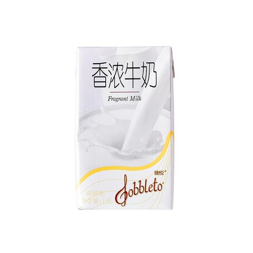 牛奶 创实厚乳冰博客牛奶1l 厚牛乳基底咖奶奶克丝绒拿铁原料奶茶咖奶