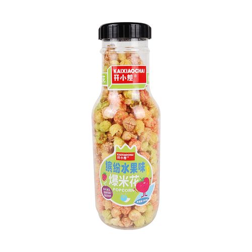 开小差缤纷水果味爆米花280g/瓶