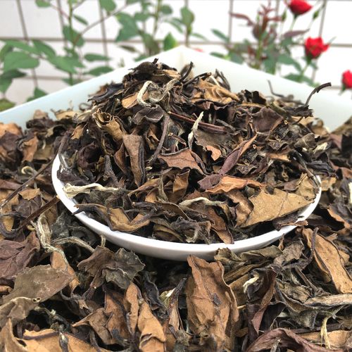 陈年醇香老白茶福鼎白茶寿眉贡眉白茶日晒散装茶叶散茶500克