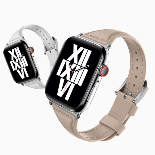 巴鲁斯iwatch表带苹果手表表带真皮女款applewatch6/5