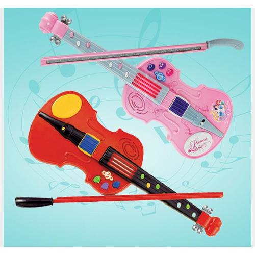 英纷迪士尼小提琴儿童玩具带音乐仿真握弓3岁男女孩玩具小吉他