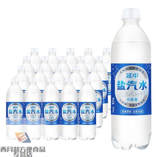 盐汽水延中盐汽水600ml*20瓶/410ml*12瓶 夏季防暑咸味上海盐汽水 延