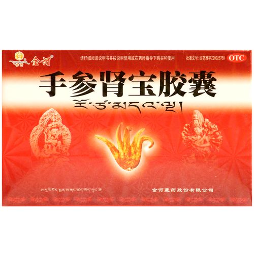 金诃藏药手参肾宝胶囊0.3g*10粒/盒 ypo