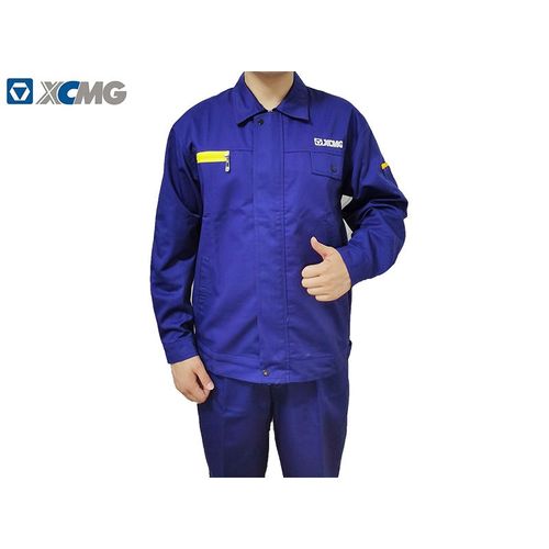 徐工集团 logo售后维修装饰工程公司电焊套装工作服男定制款 徐工绣字